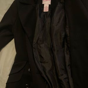 Black winter coat
